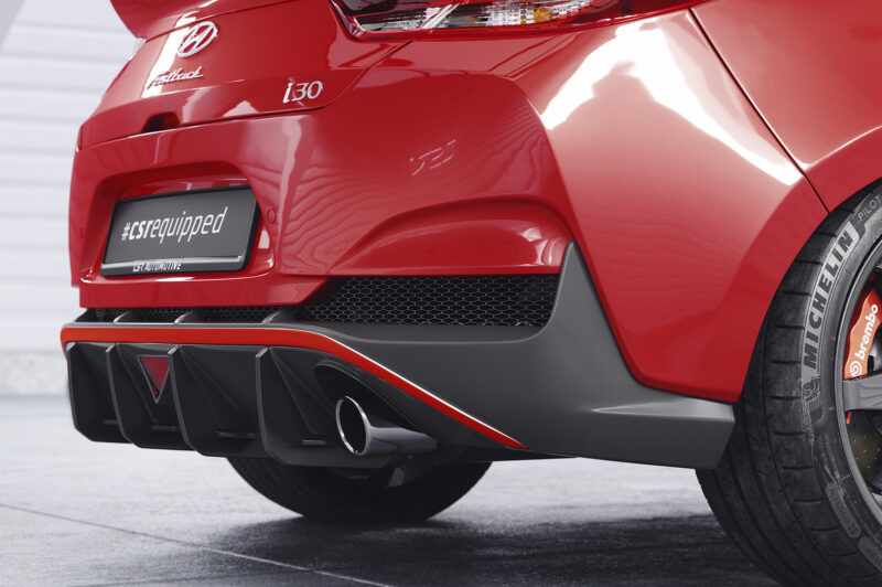 Difusor trasero CSR Automotive para Hyundai I30 (PD) Fastback N HA452-L Sin logotipo CSR 2