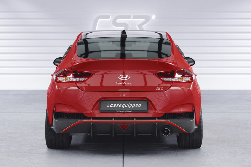 Difusor trasero CSR Automotive para Hyundai I30 (PD) Fastback N HA452-L Sin logotipo CSR 6