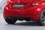 Difusor trasero CSR Automotive  para Peugeot 208 GTi HA456-S Negro Mate 3