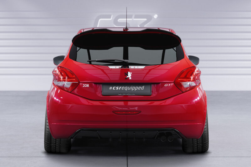 Difusor trasero CSR Automotive  para Peugeot 208 GTi HA456-S Negro Mate 6