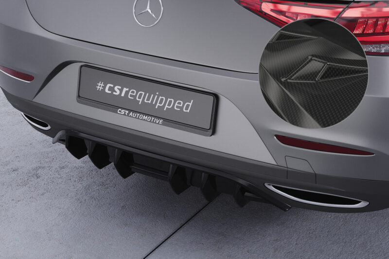 Difusor trasero CSR Automotive  para Mercedes-Benz CSL (C257) HA457-C Carbon Look 1