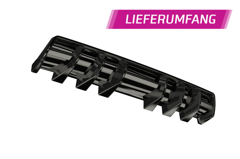 Difusor trasero CSR Automotive  para Kia Rio 4 (YB) HA458-S Negro Mate 6