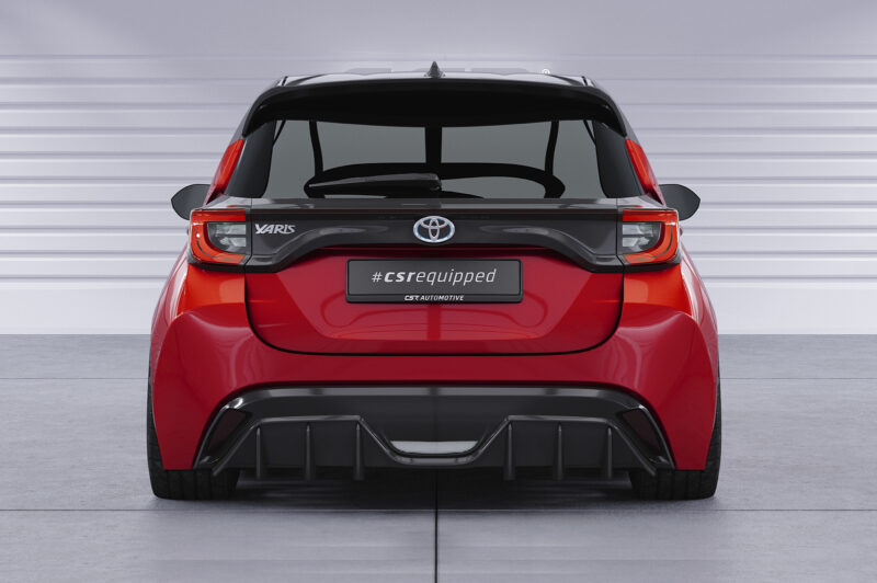Difusor trasero CSR Automotive  para Toyota Yaris 4 (XP21) HA459-S Negro Mate 6