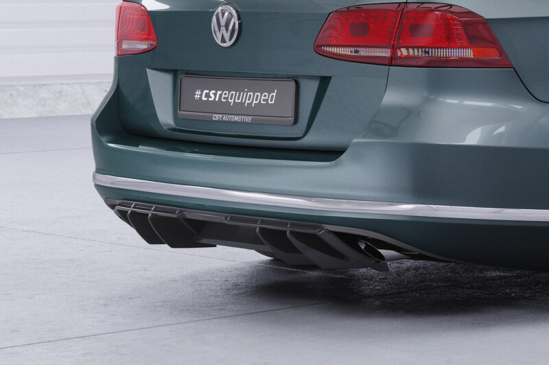 Difusor trasero CSR Automotive  para VW Passat B7 (Tipo 3C) Variante HA460-S Negro Mate 3