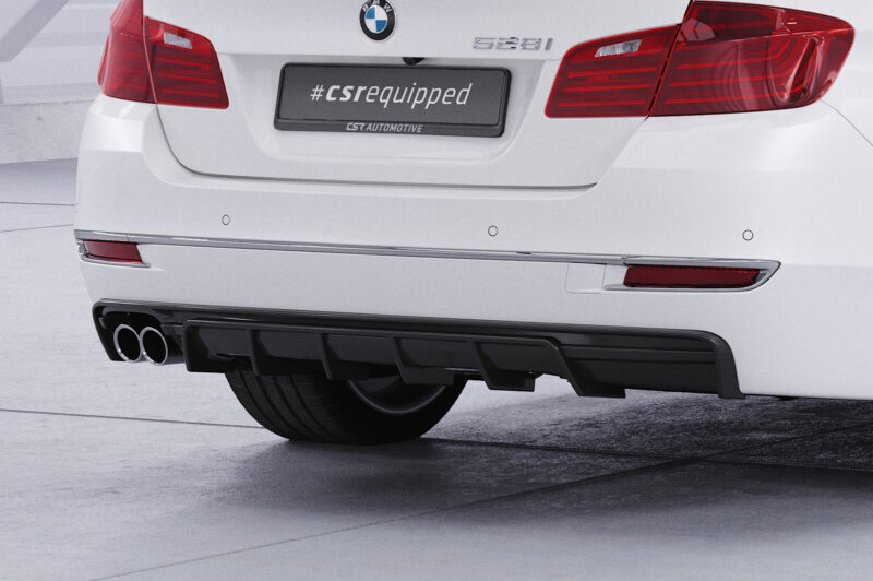 Difusor trasero CSR Automotive  para BMW Serie 5 (F10/F11) HA461-S Negro Mate 3