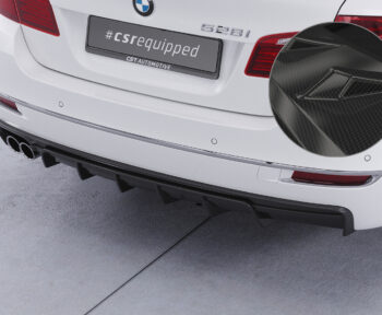 Difusor trasero CSR Automotive  para BMW Serie 5 (F10/F11) HA461-C Carbon Look 1