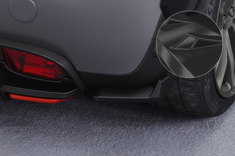 Difusor trasero CSR Automotive  para Mini F56 Cooper SE HA462-C Carbon Look 2