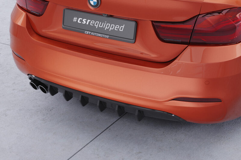 Difusor trasero CSR Automotive  para BMW Serie 4 (F36) Gran Coupé HA479-S Negro Mate 2