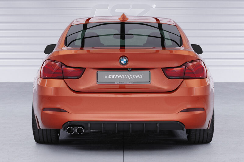 Difusor trasero CSR Automotive  para BMW Serie 4 (F36) Gran Coupé HA479-S Negro Mate 6