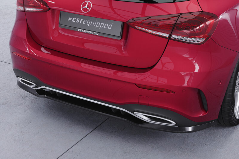 Difusor trasero CSR Automotive  para Mercedes-Benz Clase A (W177) AMG-Line HA483-S Negro Mate 2