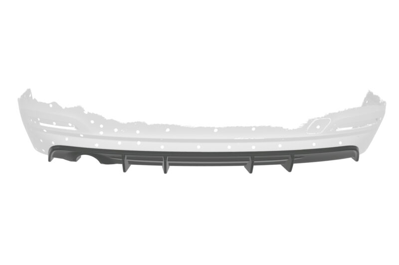 Difusor trasero CSR Automotive  para BMW Serie 3 F30 Berlina HA485-S Negro Mate 3
