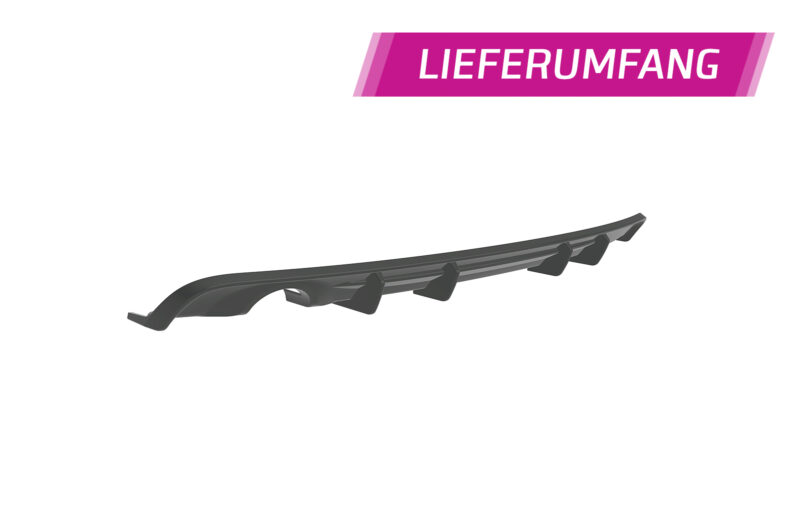 Difusor trasero CSR Automotive  para BMW Serie 3 F30 Berlina HA485-S Negro Mate 5