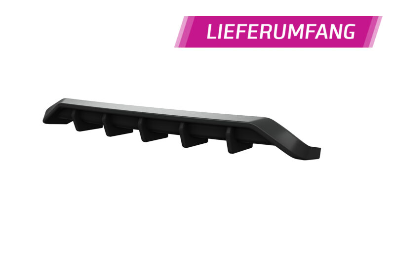 Difusor trasero CSR Automotive  para BMW Serie 6 E63/E64 Coupé y Cabrio HA487-S Negro Mate 6