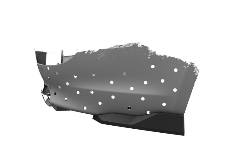 Difusor trasero CSR Automotive  para BMW Serie 6 E63/E64 Coupé y Cabrio HA488-S Negro Mate 2
