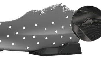Difusor trasero CSR Automotive  para BMW Serie 6 E63/E64 Coupé y Cabrio HA488-C Carbon Look 1