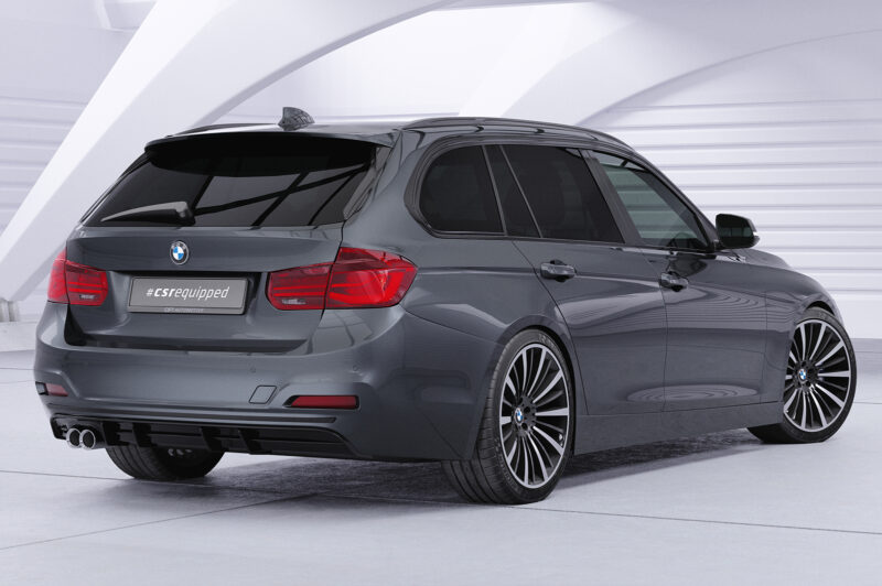 Difusor trasero CSR Automotive  para BMW Serie 3 F30/F31 Limo/Touring HA491-S Negro Mate 4