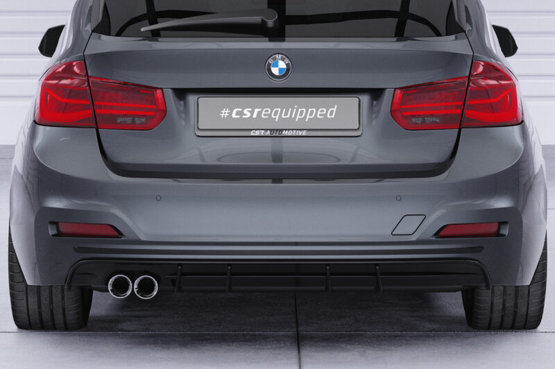 Difusor trasero CSR Automotive  para BMW Serie 3 F30/F31 Limo/Touring HA491-S Negro Mate 5