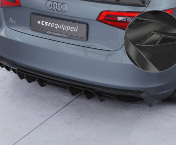 Difusor trasero CSR Automotive  para Audi A3 8V HA493-C Carbon Look 1