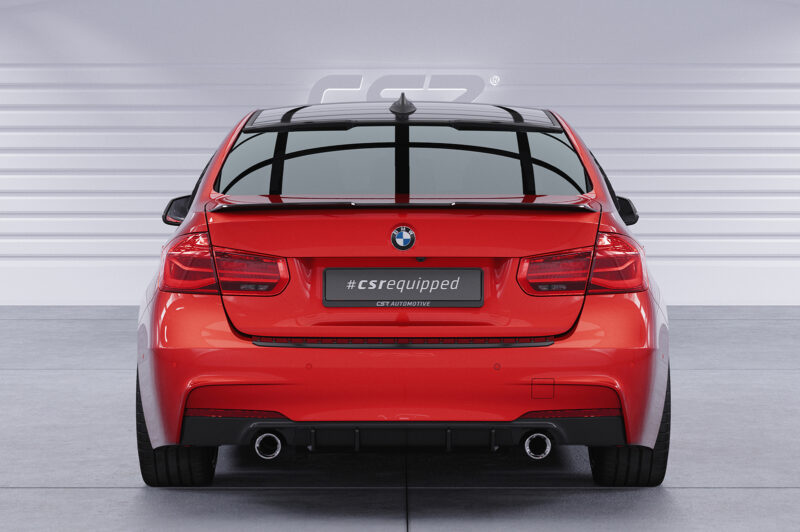 Difusor trasero CSR Automotive  para BMW Serie 3 F30 M paquete HA494-S Negro Mate 6