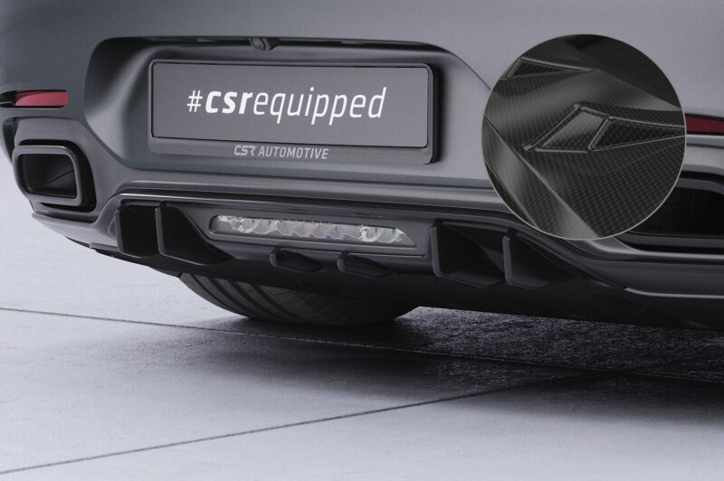 Difusor trasero CSR Automotive  para Mercedes Benz AMG GT (190) HA495-C Carbon Look 1