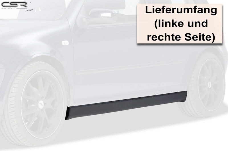 Faldones laterales para VW Golf 4 SS385  4