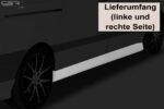 Faldones laterales para Mercedes-Benz Viano Vito W639 SS397  4