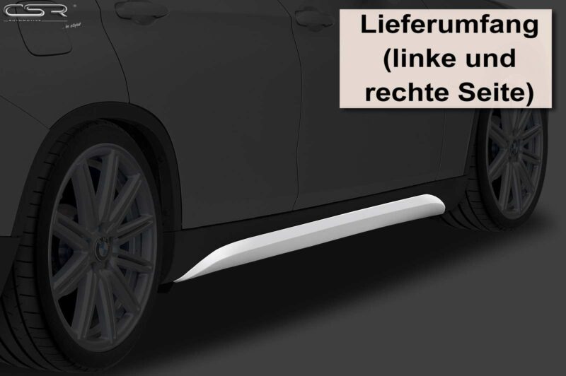 Faldones laterales para BMW X1 E84 SS400  4