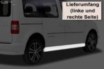 Faldones laterales para VW Caddy 3 (Tipo 2K) SS401  4