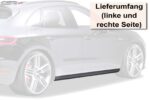 Faldones laterales para Porsche Macan SS404  4