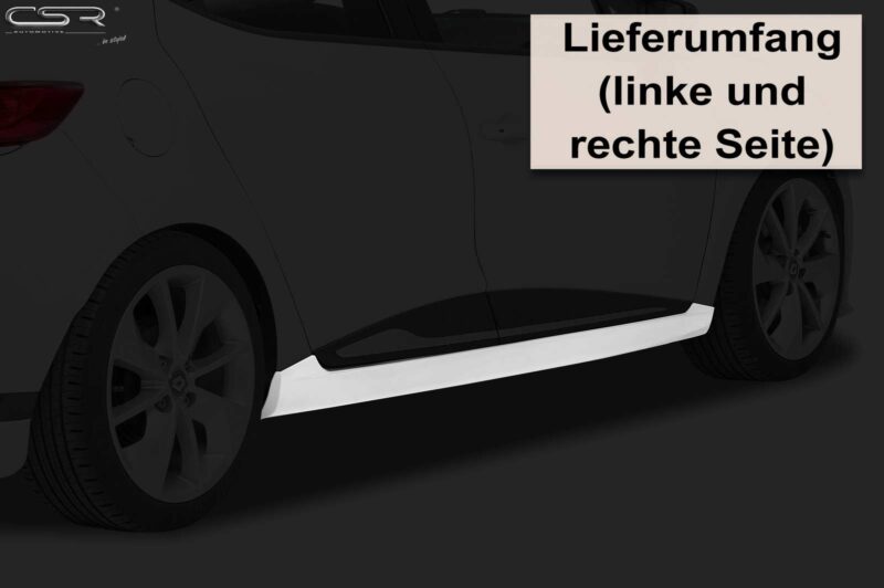 Faldones laterales para Renault Clio IV Tipo X98 SS408  4