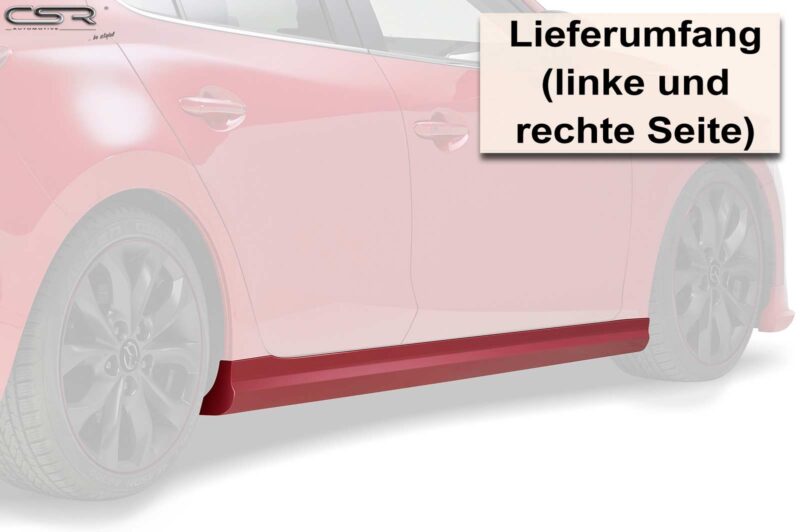 Faldones laterales para Mazda 3 tipo BM/BN SS420  5