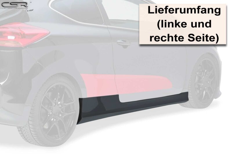 Faldones laterales para Kia pro_cee'd (JD) SS424  4