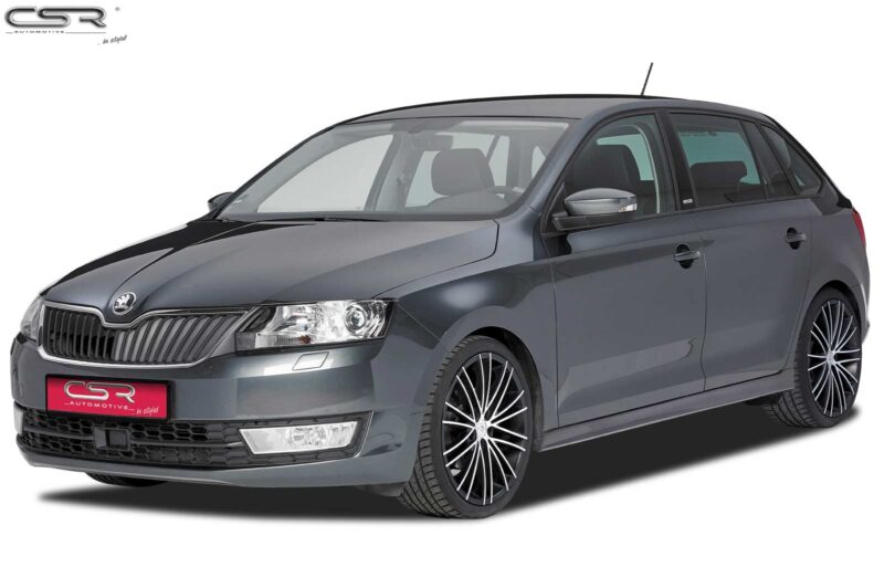 Faldones laterales para Skoda Rapid SS428  2