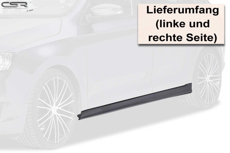 Faldones laterales para Skoda Rapid SS428  3