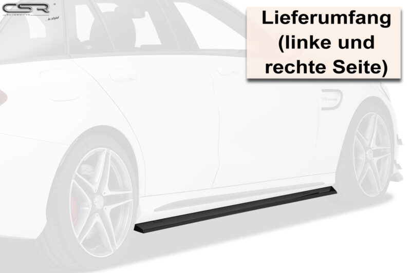 Faldones laterales para Mercedes-Benz Clase C W205 S205 V205 C205 A205 SS436  3