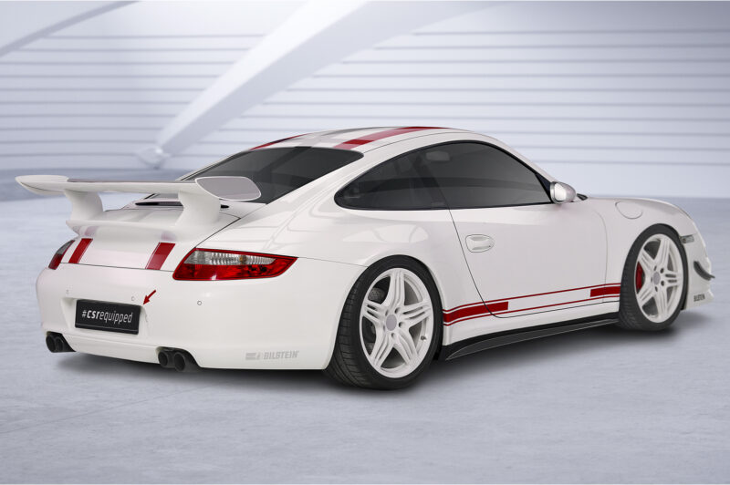 Faldones laterales para Porsche 911/997 SS441-S Negro mate 4