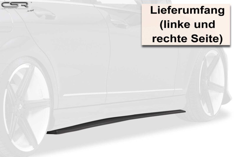 Faldones laterales para Mercedes-Benz Clase C 204 SS442  4