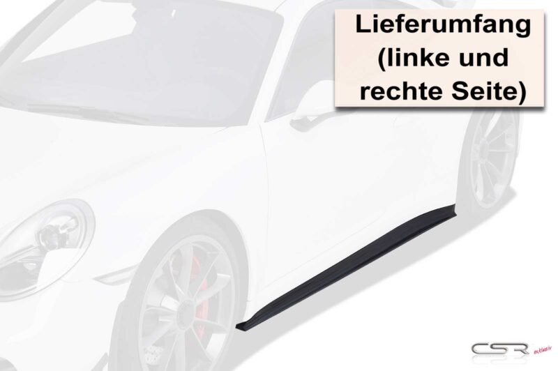 Faldones laterales para Porsche 911/991 SS443  4
