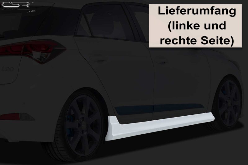 Faldones laterales para Hyundai I20 GB SS446  6