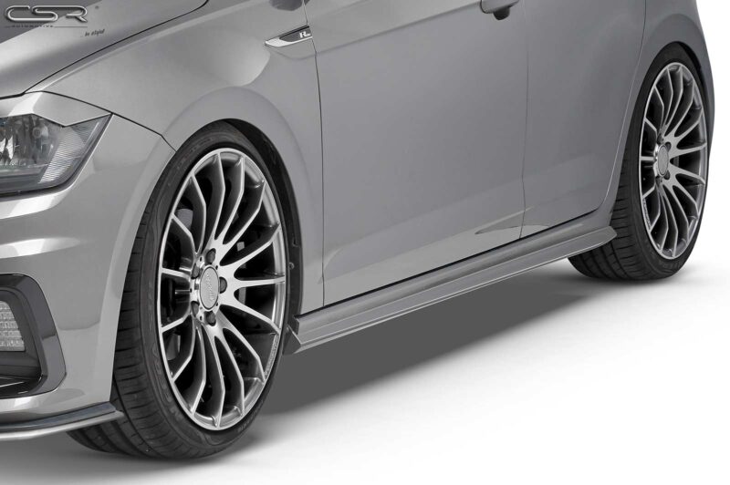 Faldones laterales para VW Polo VI 2G GTI / R-Line SS452  3