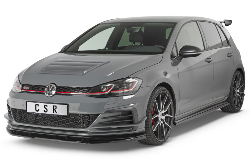 Faldones laterales para VW Golf 7 GTI TCR SS457-S Negro mate 2