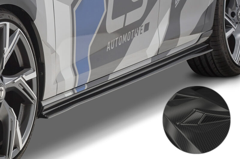 Faldones laterales para VW Golf 7 (tipo AU) SS461-C Carbon look 1