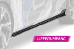 Faldones laterales para VW Golf 7 (Tipo AU) SS461-S Negro mate 4