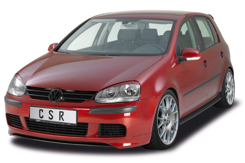 Faldones laterales para VW Golf V Tipo 1K SS464-S Negro mate 2