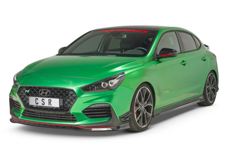 Faldones laterales para Hyundai I30 N (PD) SS473-S Negro mate 2