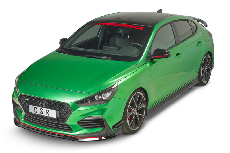 Faldones laterales para Hyundai I30 N (PD) SS473-S Negro mate 3