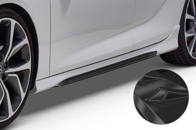 Faldones laterales para Opel Insignia B GSI / GS Line Plus SS477-C Carbon look 1