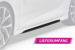 Faldones laterales para Opel Insignia B GSI / GS Line Plus SS477-S Negro mate 5
