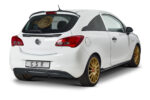 Faldones laterales para Opel Corsa E 3 puertas SS479-S Negro mate 5