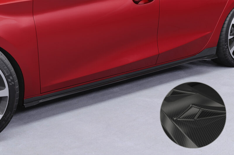 Faldones laterales para Seat/Cupra León 4 (tipo KL) SS480-C Carbon look 1